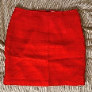 Rachel Roy Red Mini Skirt Women’s size 2 fits size Small